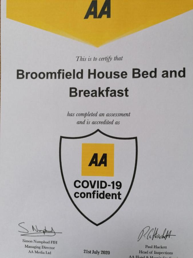 Broomfield House Bed And Breakfast Earlston Eksteriør billede