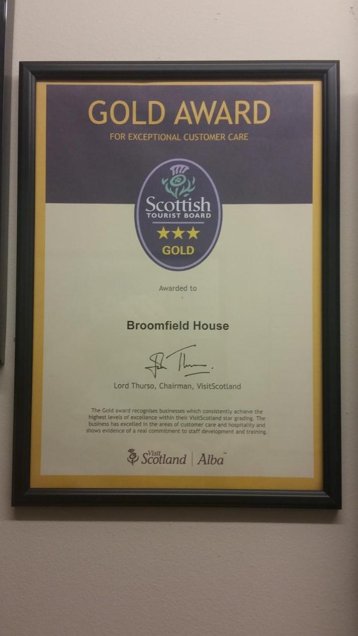 Broomfield House Bed And Breakfast Earlston Eksteriør billede